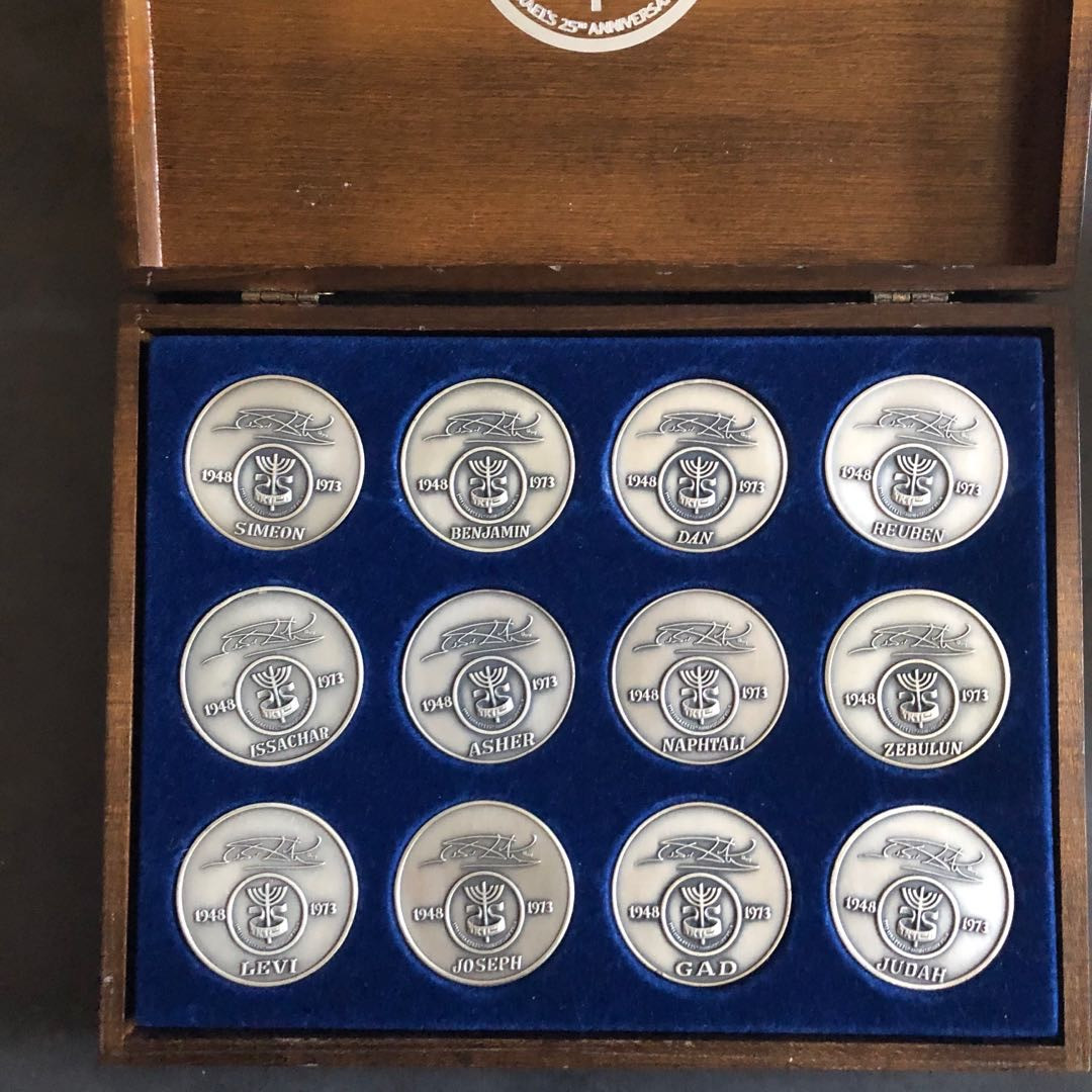 法国麦朵尔艺术名家32 达利犹太人12部族