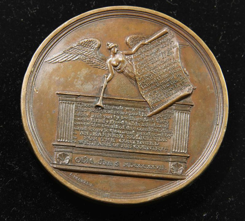 欧洲古典章拍卖（第36场） 1827年英国约克公爵逝世