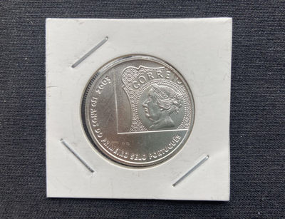 【随心拍&GetCoins】现代钱币拍卖第四十七期 葡萄牙  2003年 首枚邮票发行150周年 5欧元 普制纪念银币