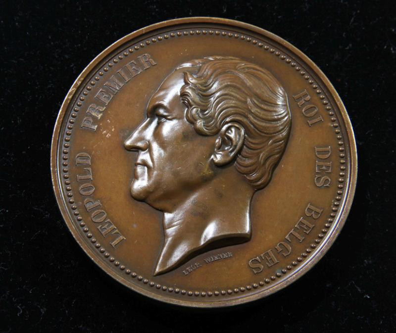 欧洲古典章拍卖（第36场） 1856年比利时国王利奥波特一世宣誓就任国王25周年