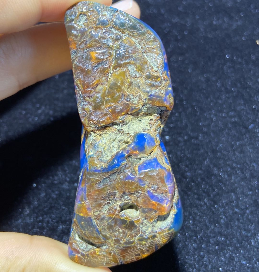 多米尼加蓝珀-缅甸琥珀 多米尼加蓝珀原石