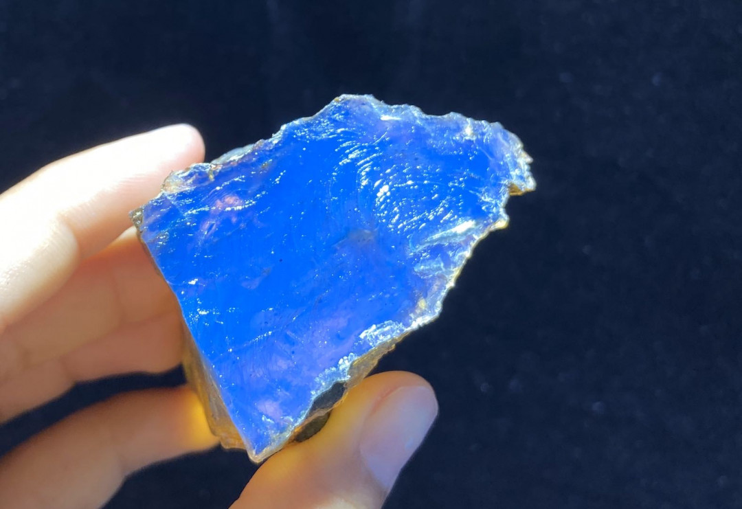 多米尼加蓝珀-缅甸琥珀 多米尼加蓝珀原石