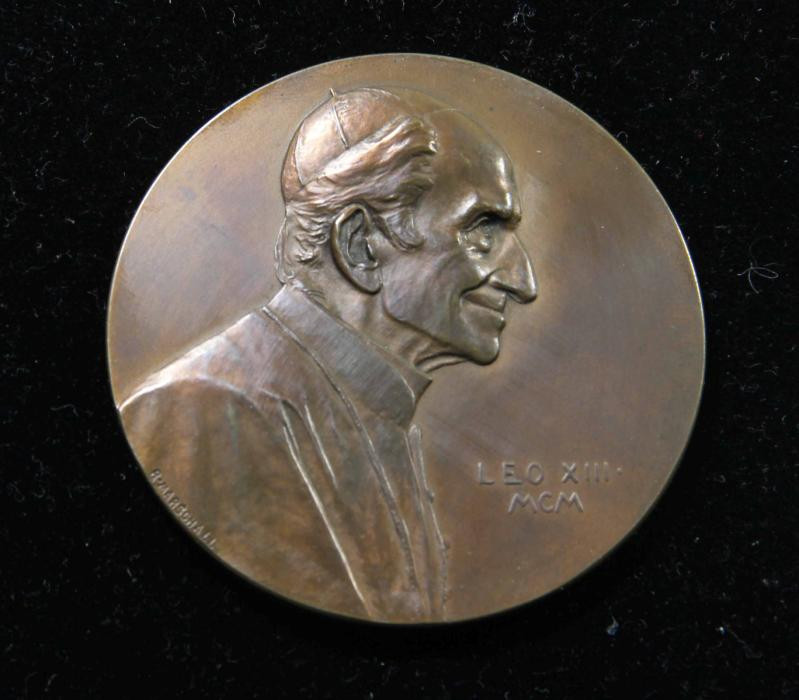 欧洲古典章拍卖（第36场） 1900年奥地利维也纳致敬利奥十三世圣年纪念章