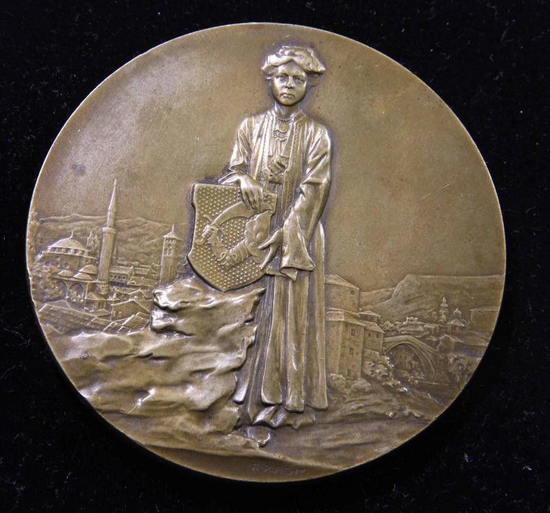 欧洲古典章拍卖（第36场） 1910年奥匈帝国皇帝访问波斯尼亚黑塞哥维那