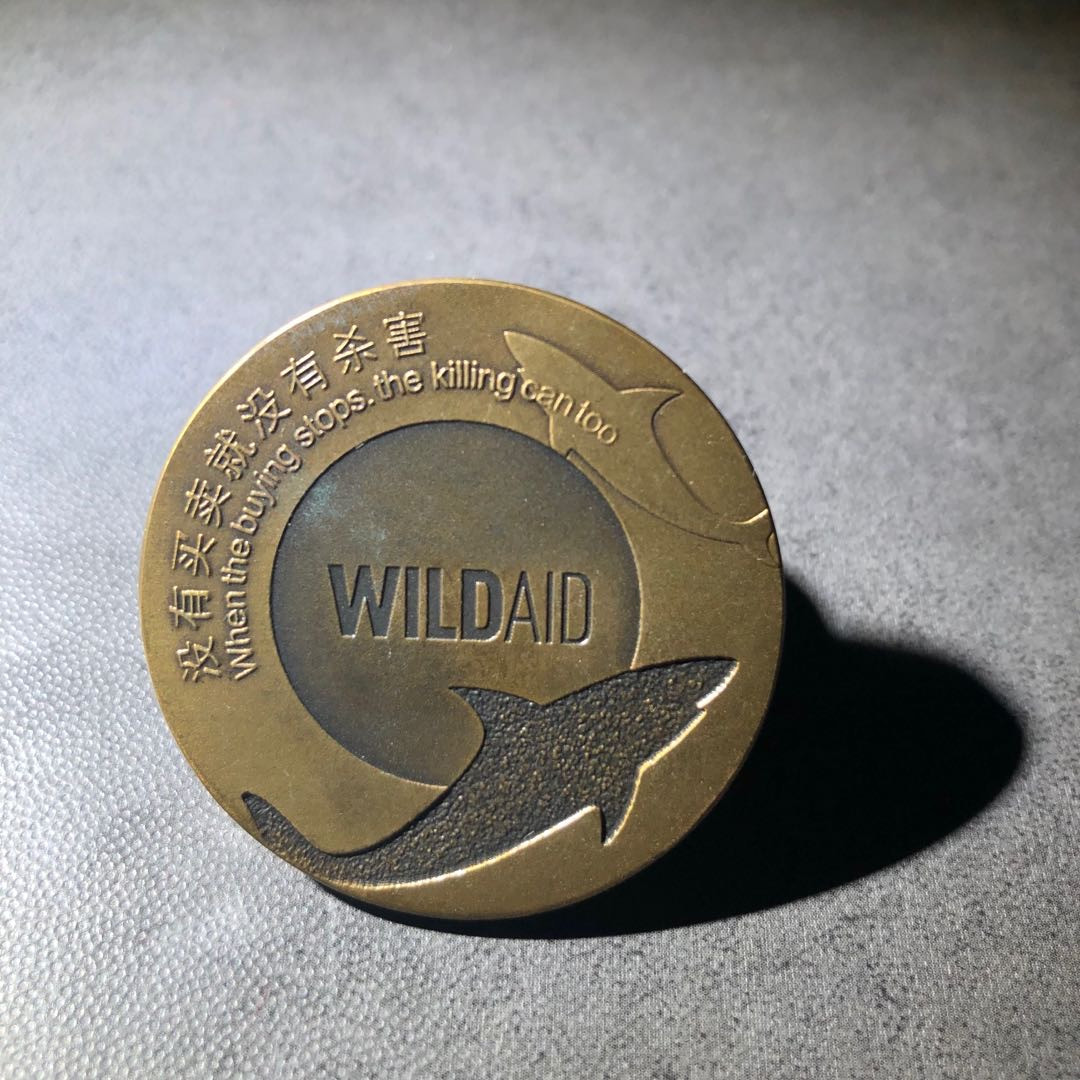 麦朵尔俱乐部精品国章，币型章专场 野生动物保护鲨鱼🦈