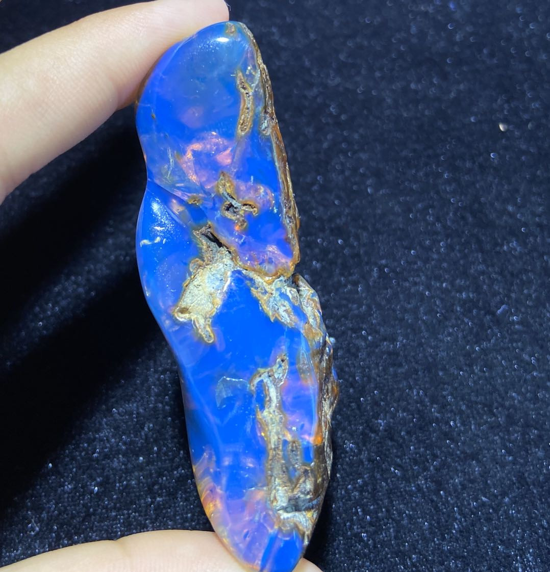 多米尼加蓝珀-缅甸琥珀 多米尼加蓝珀原石