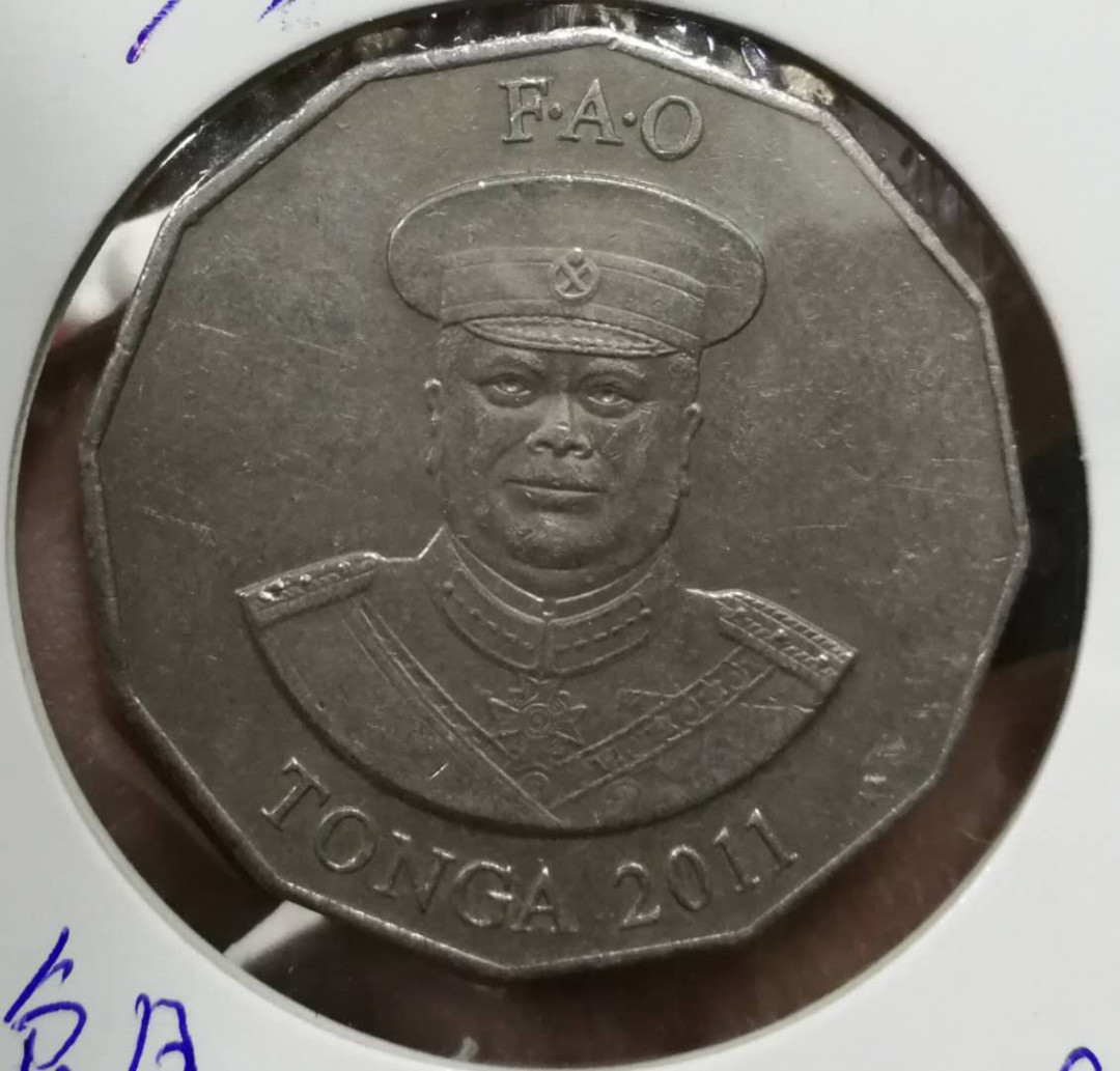 北京马甸外币专卖拍卖第三期，非贵金属硬币专场，陆续上新欢迎关注 汤加粮食日纪念币，品相如图