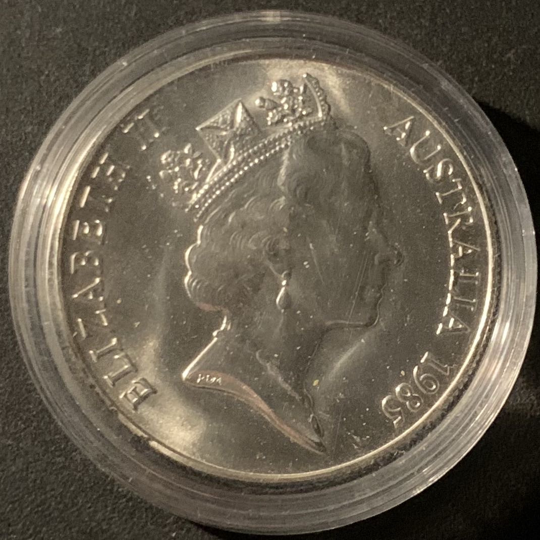 紫瑗钱币—微拍第50期  澳大利亚 1985年  维多利亚州150周年 10元 20克 0.925银