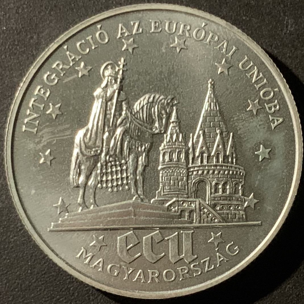 紫瑗钱币—微拍第50期  匈牙利 1994年 国际欧洲联盟 500福林 31.46克 0.925银