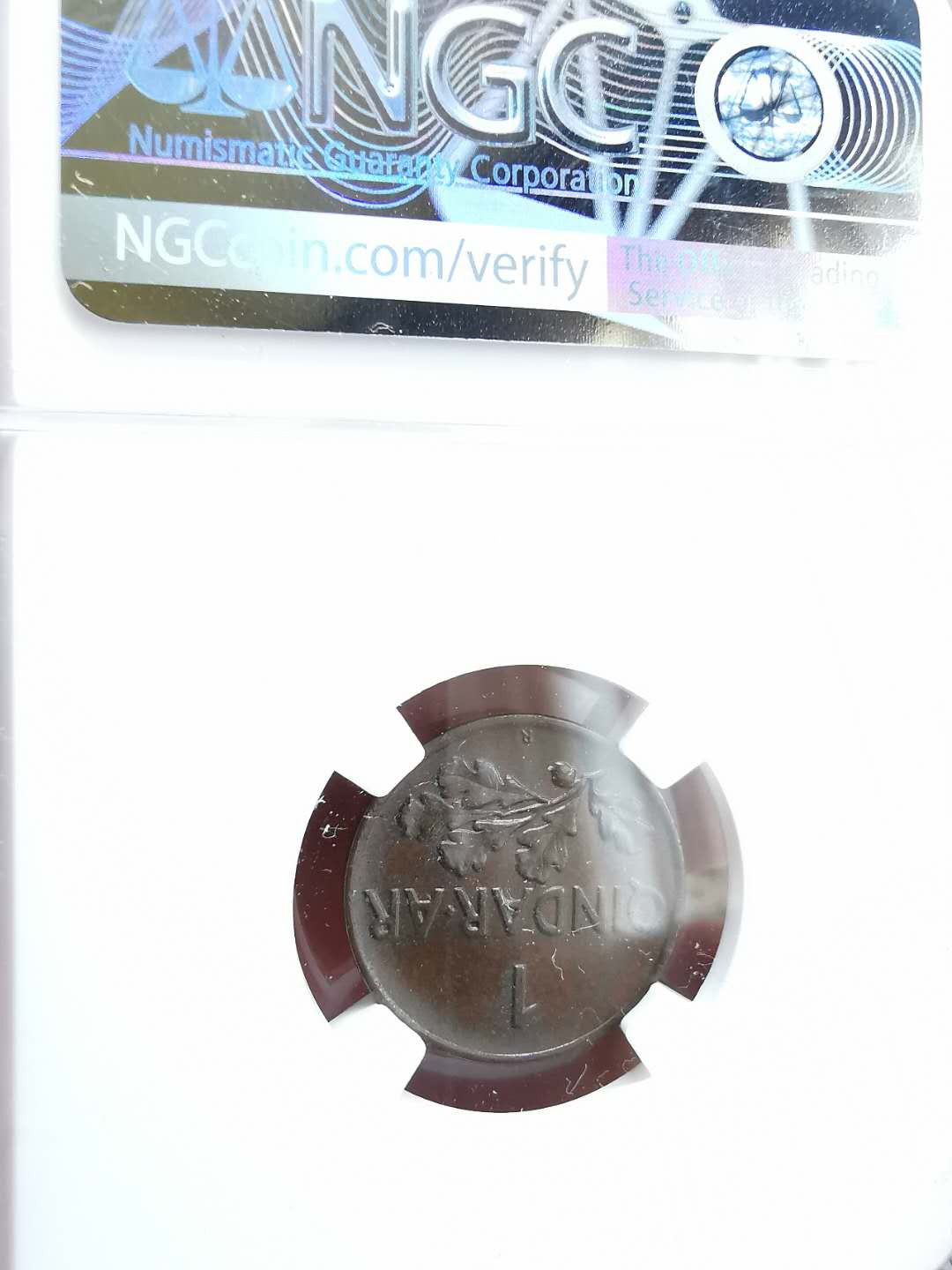 凡希社世界钱币微拍第一百十六期 1935阿尔巴尼亚10Q铜币NGC-MS64