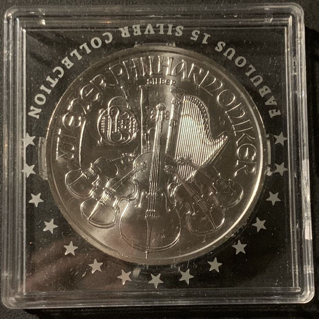 紫瑗钱币—微拍第50期  奥地利 2016年 维也纳音乐节 1盎司 投资银币 31.1克 0.999银