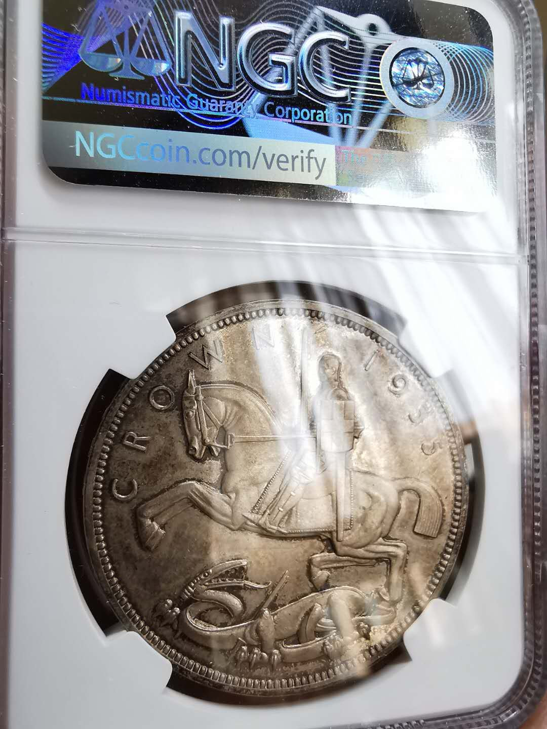 凡希社世界钱币微拍第一百十六期 荐！1935乔五木马马剑精制大银NGC-PF63