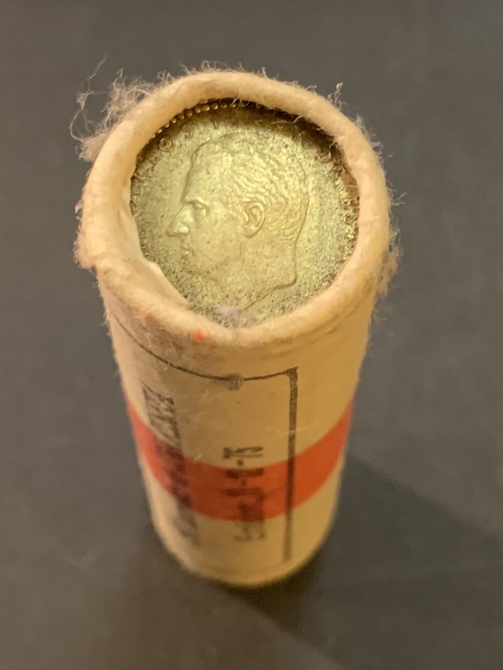 紫瑗钱币—微拍第50期  西班牙 1975年 胡安 卡洛斯 1比塞塔 黄铜 50枚整卷