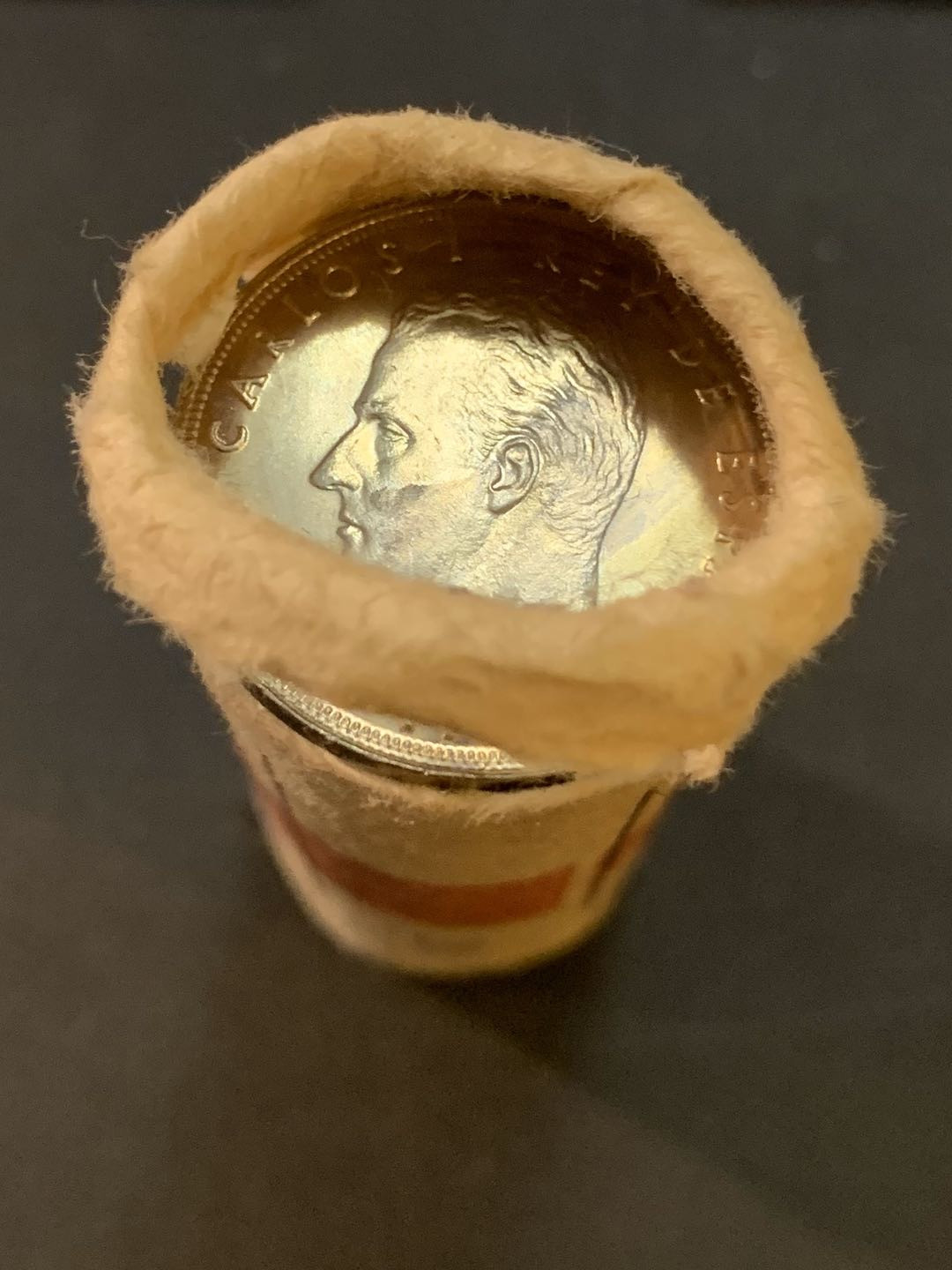 紫瑗钱币—微拍第50期  西班牙 1980年 82西班牙世界杯 25比塞塔 38枚 原卷少2枚