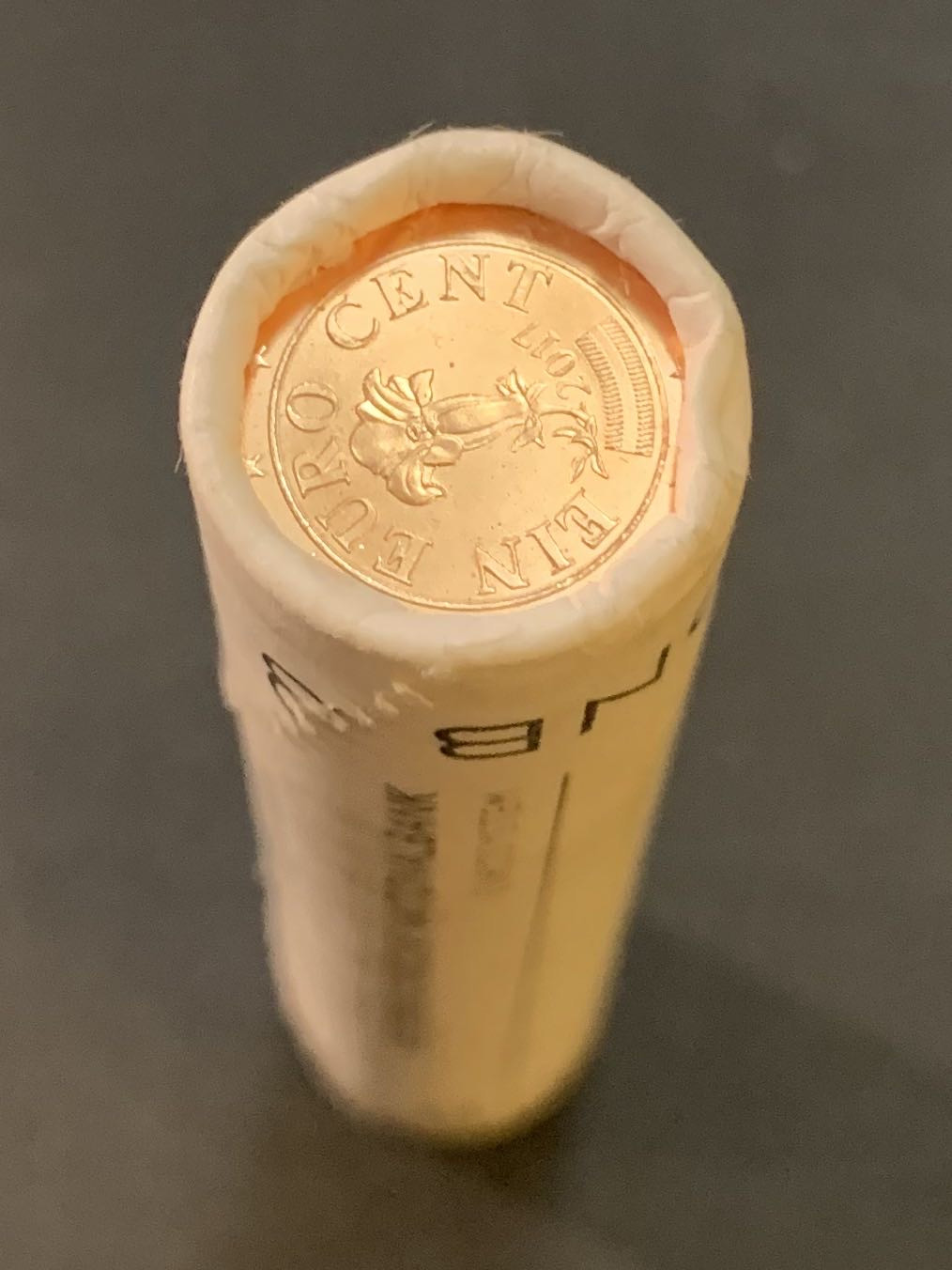 紫瑗钱币—微拍第50期  奥地利 2017年 欧元 1分 整卷50枚