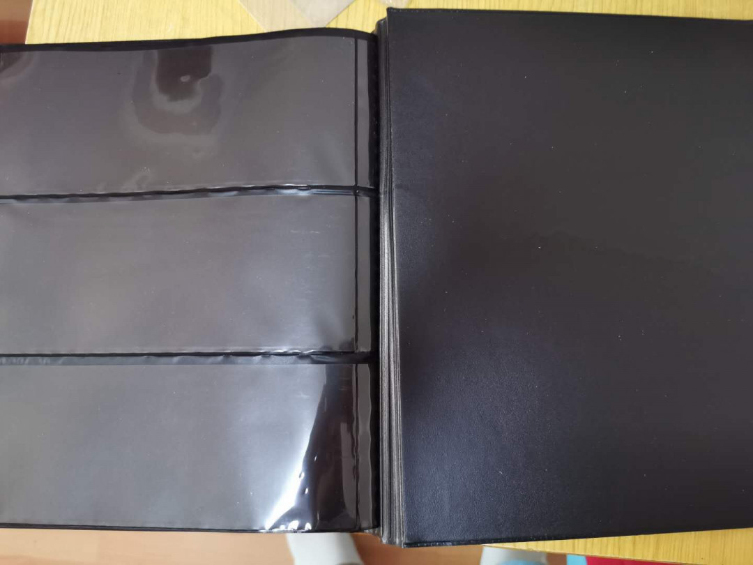 【鲸贝乐淘】千字文·第“信使可覆，器欲难量”号拍卖 【收藏册】明泰20页纸币收藏册，三行正反可装120张纸币，9.8品