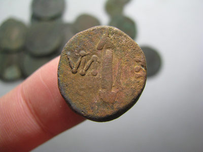 2020“爱你爱你”第20期~外国古钱币 - 古希腊，战神玛尔斯，铜币