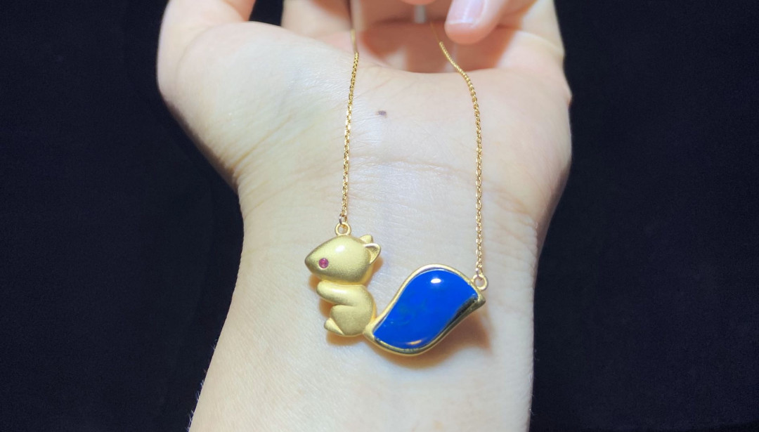 多米尼加蓝珀-缅甸琥珀 多米尼加蓝珀吊坠