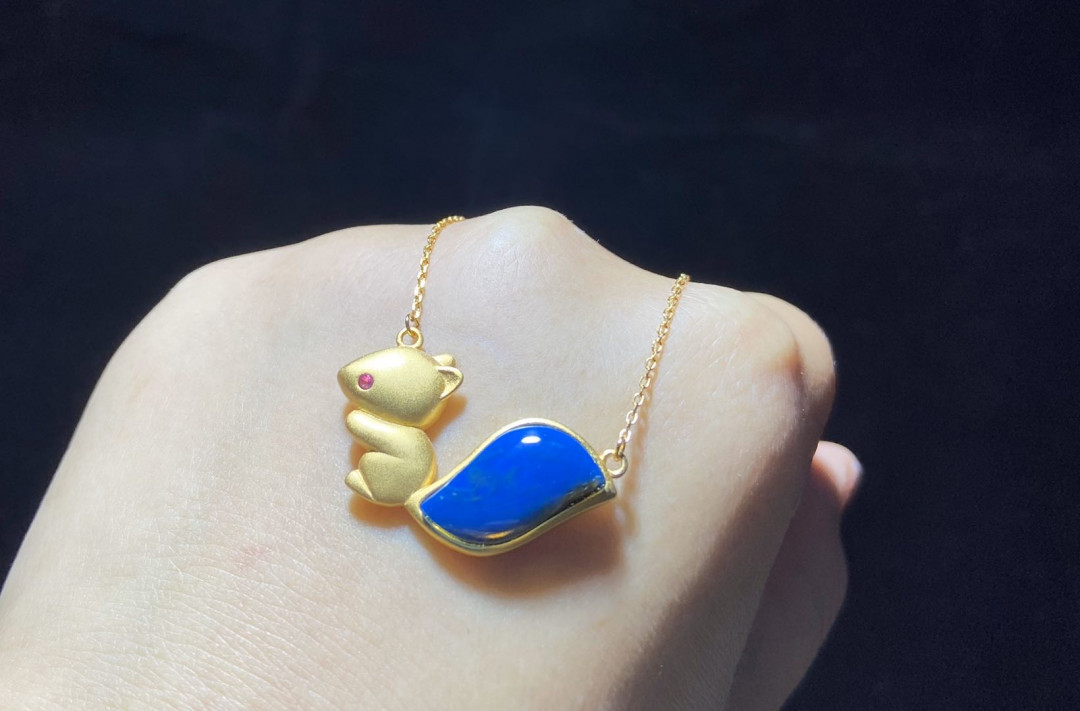 多米尼加蓝珀-缅甸琥珀 多米尼加蓝珀吊坠