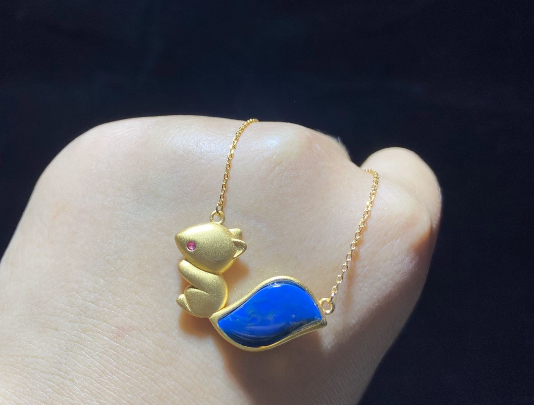 多米尼加蓝珀-缅甸琥珀 多米尼加蓝珀吊坠