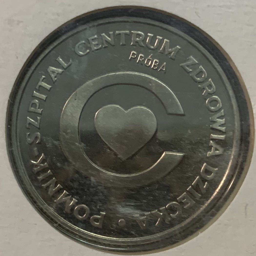 紫瑗钱币—微拍第51期 波兰 1979年  I.Y.C.健康中心 20兹罗提 10.15克 样币 首日封