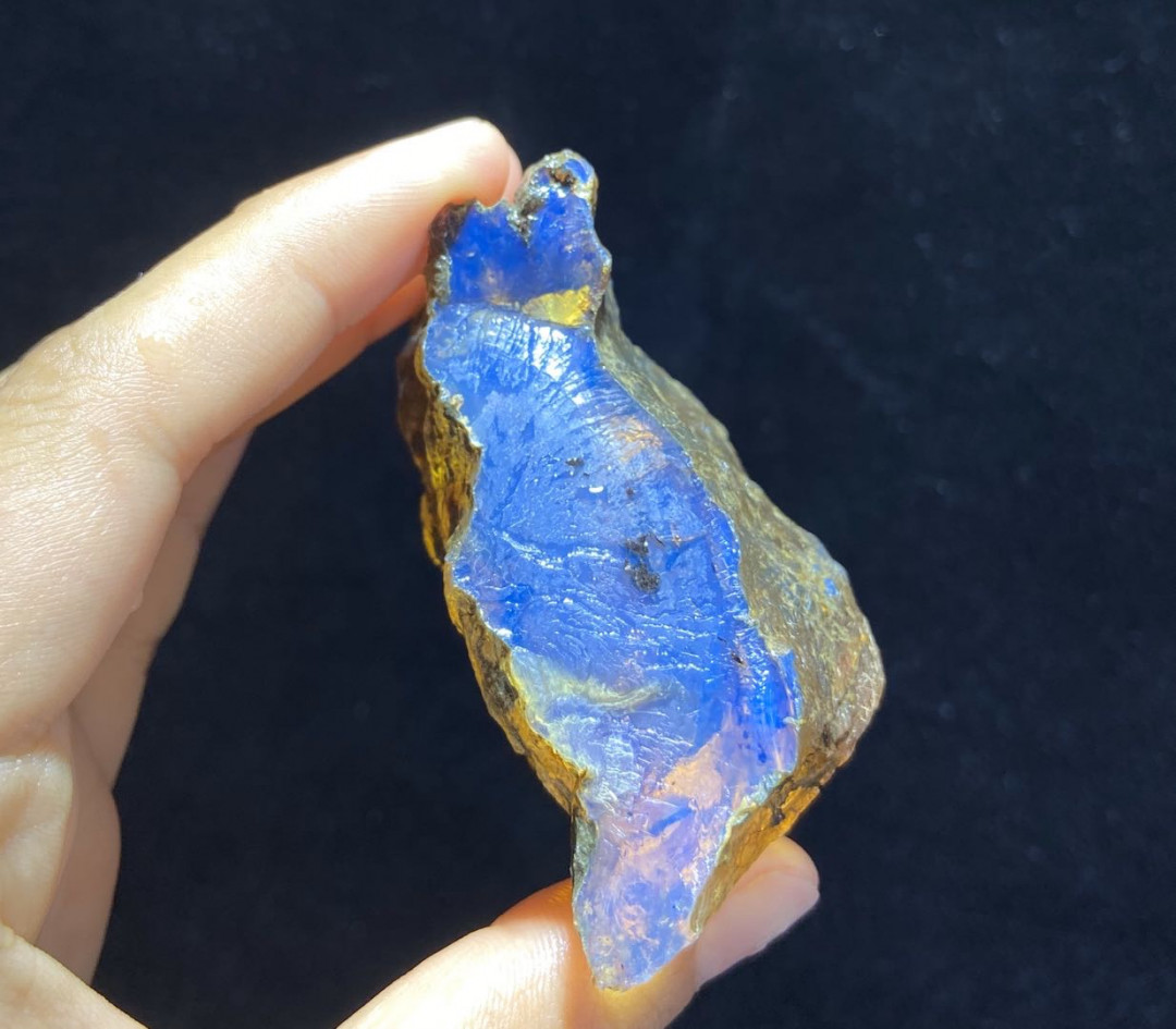 放漏专场 多米尼加蓝珀原石