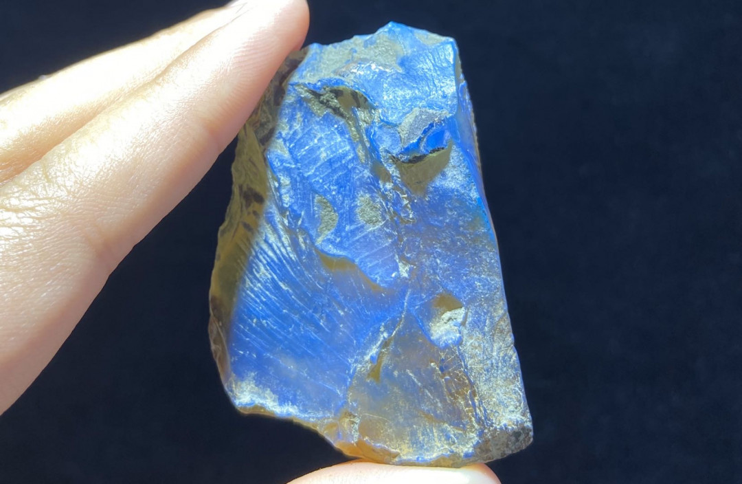 放漏专场 多米尼加蓝珀原石