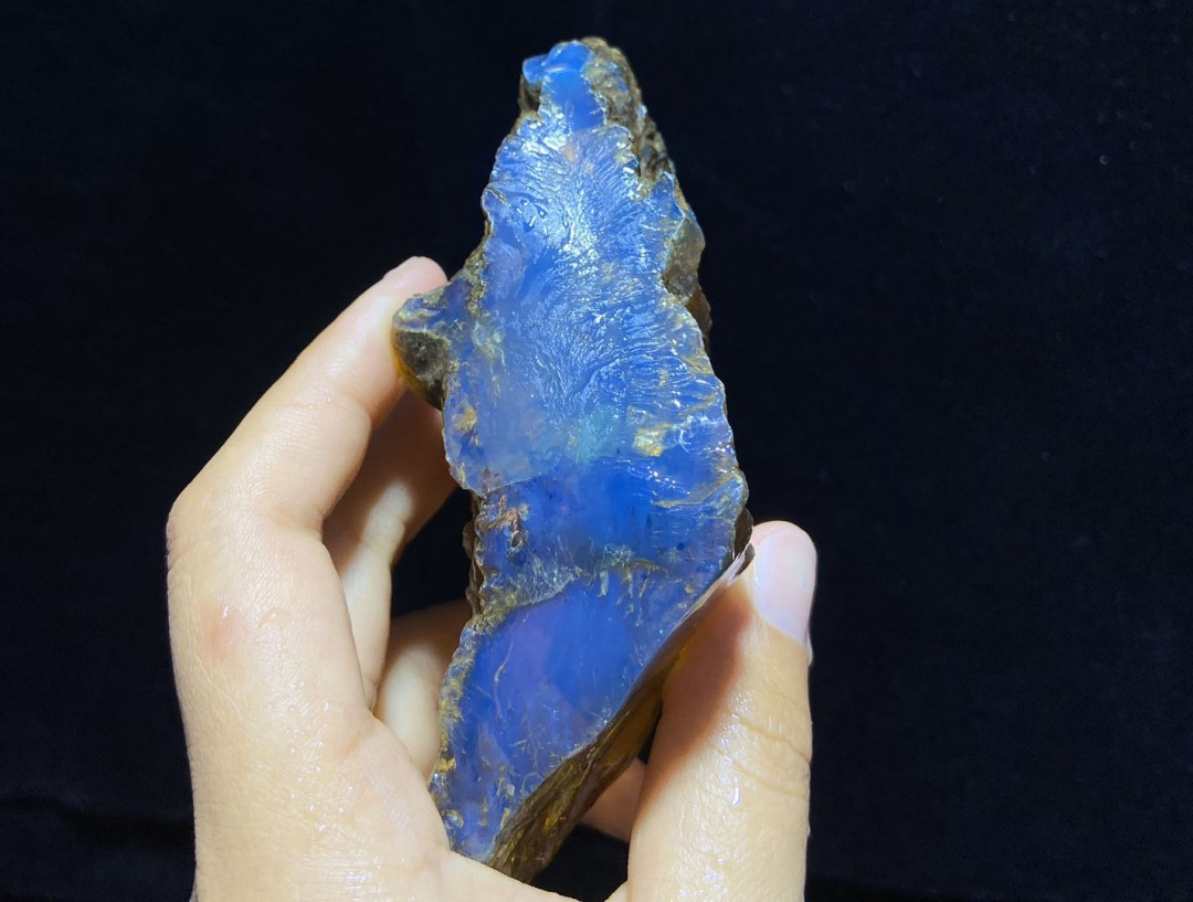 放漏专场 多米尼加蓝珀原石