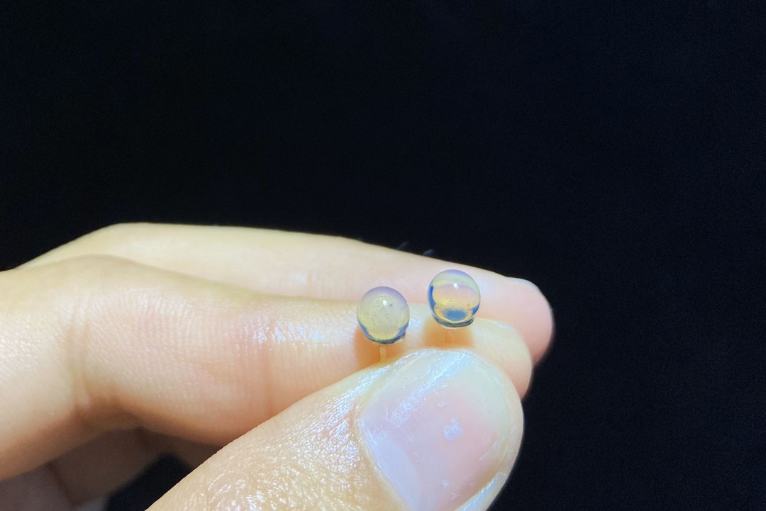 放漏专场 多米尼加蓝珀耳钉