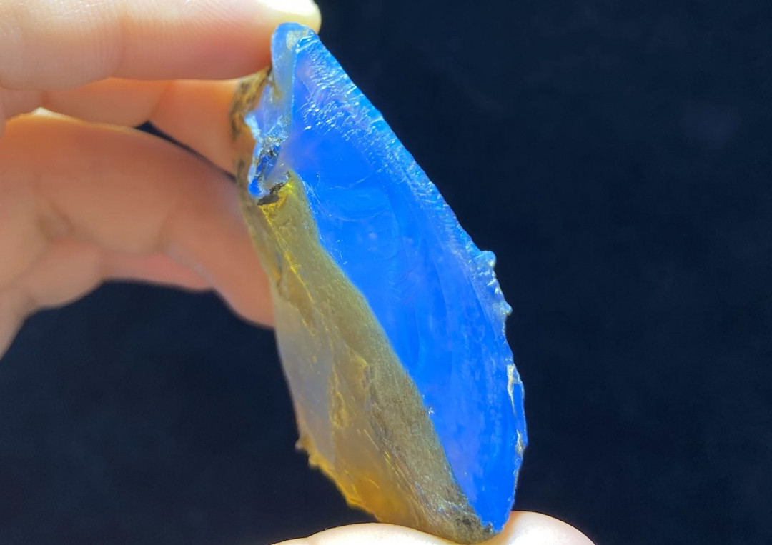 放漏专场 多米尼加蓝珀原石