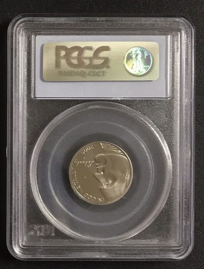 【随心拍&GetCoins】现代钱币拍卖第四十八期 美国2005年野牛五分纪念币PCGSPR69