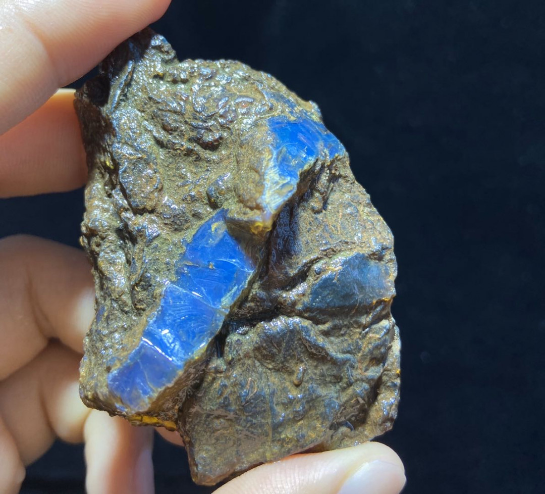 放漏专场 多米尼加蓝珀原石