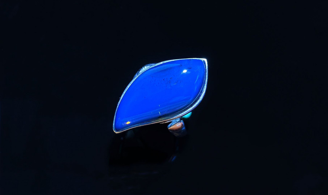 放漏专场 多米尼加蓝珀女戒