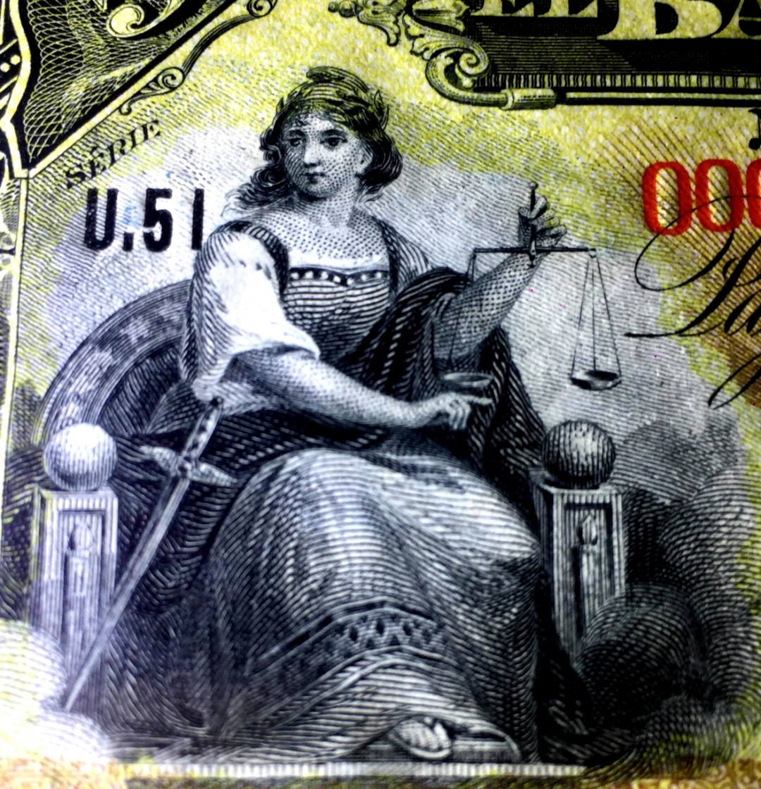 【收藏联盟】第134期拍卖——昆士顿高地战役（共50拍） 墨西哥 1898-1914年 5比索 P-S163As3  PMG65EPQ 绝品 非常稀少 雕刻众多女神 非常精美