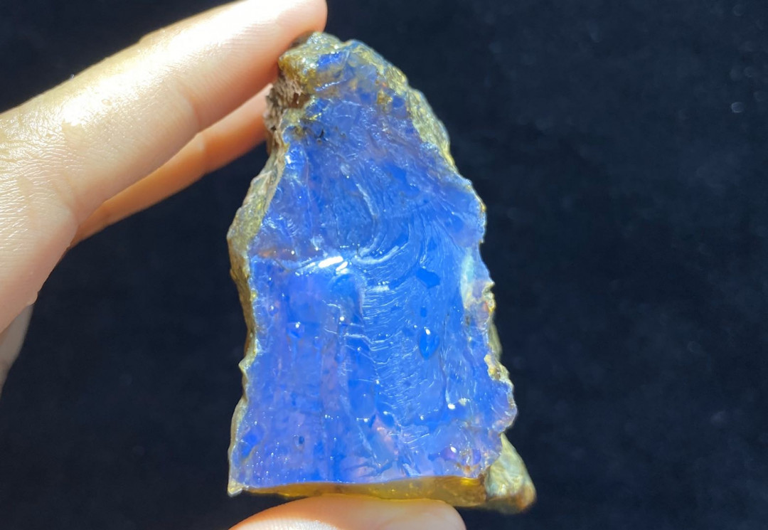 放漏专场 多米尼加蓝珀原石