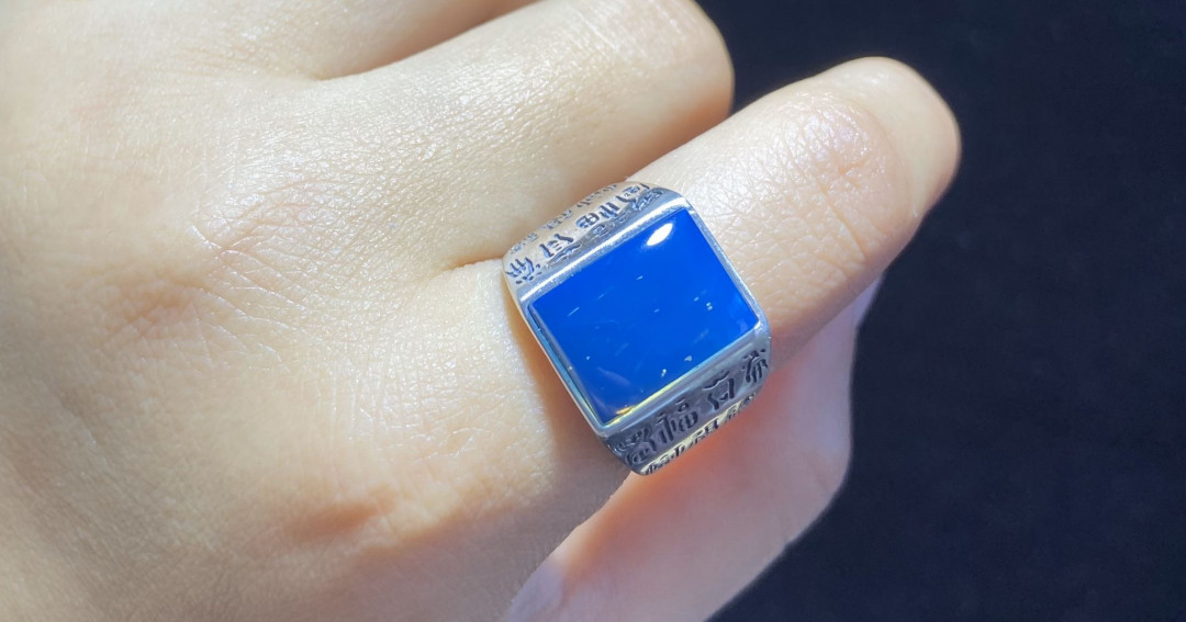 放漏专场 多米尼加蓝色男戒