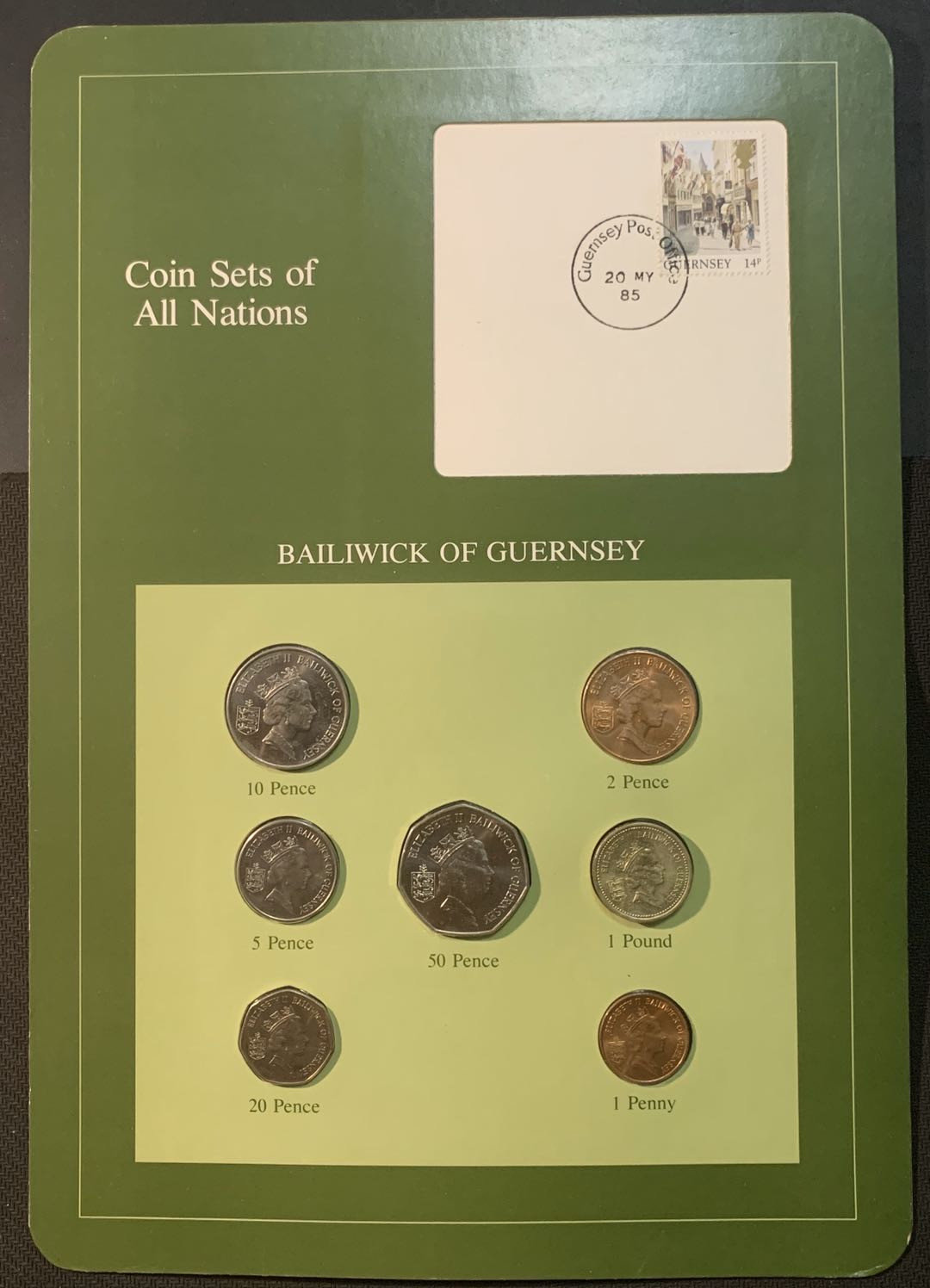 紫瑗钱币—微拍第53期  格恩济 流通币 7枚一套 富兰克林套装