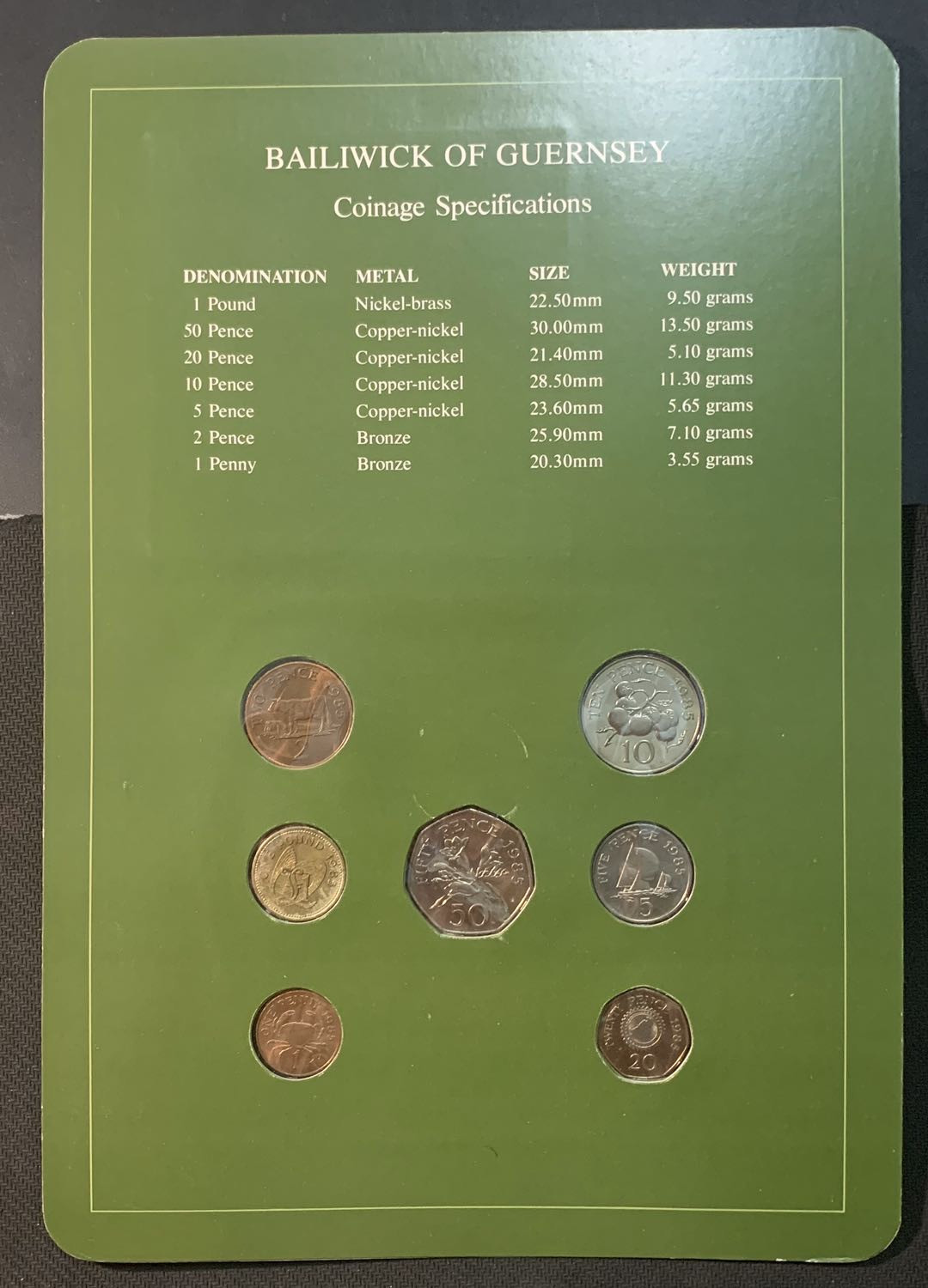 紫瑗钱币—微拍第53期  格恩济 流通币 7枚一套 富兰克林套装