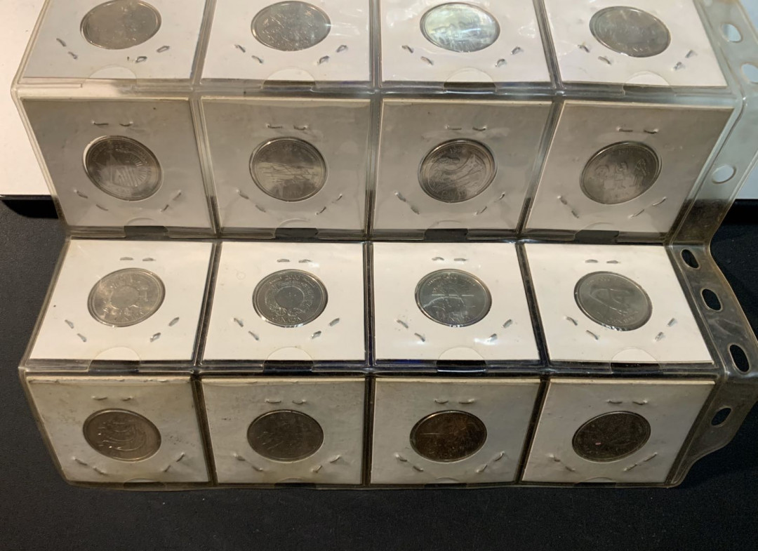 紫瑗钱币—微拍第53期  加拿大 1999年 公园系列 25分 20枚全套