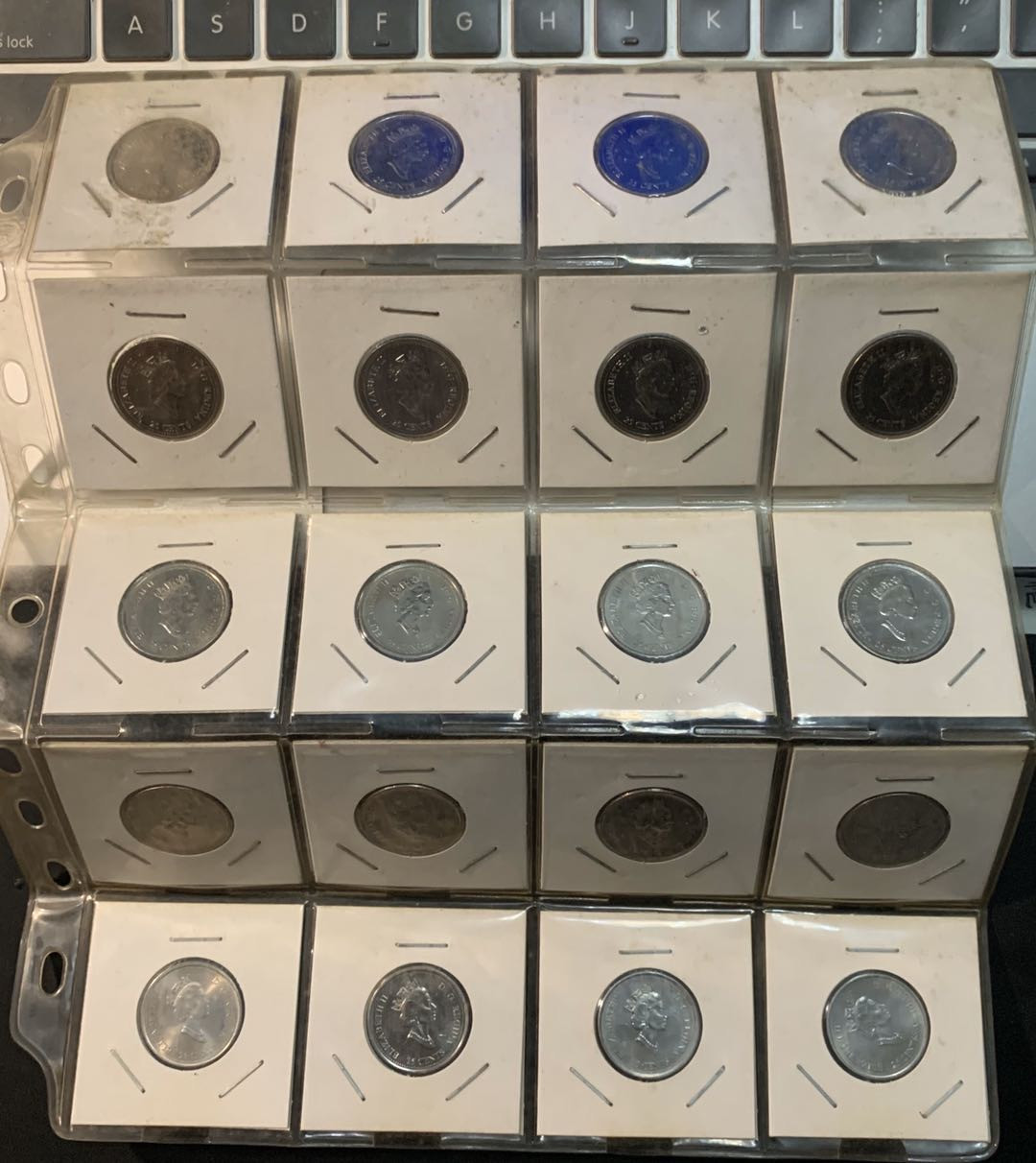 紫瑗钱币—微拍第53期  加拿大 1999年 公园系列 25分 20枚全套