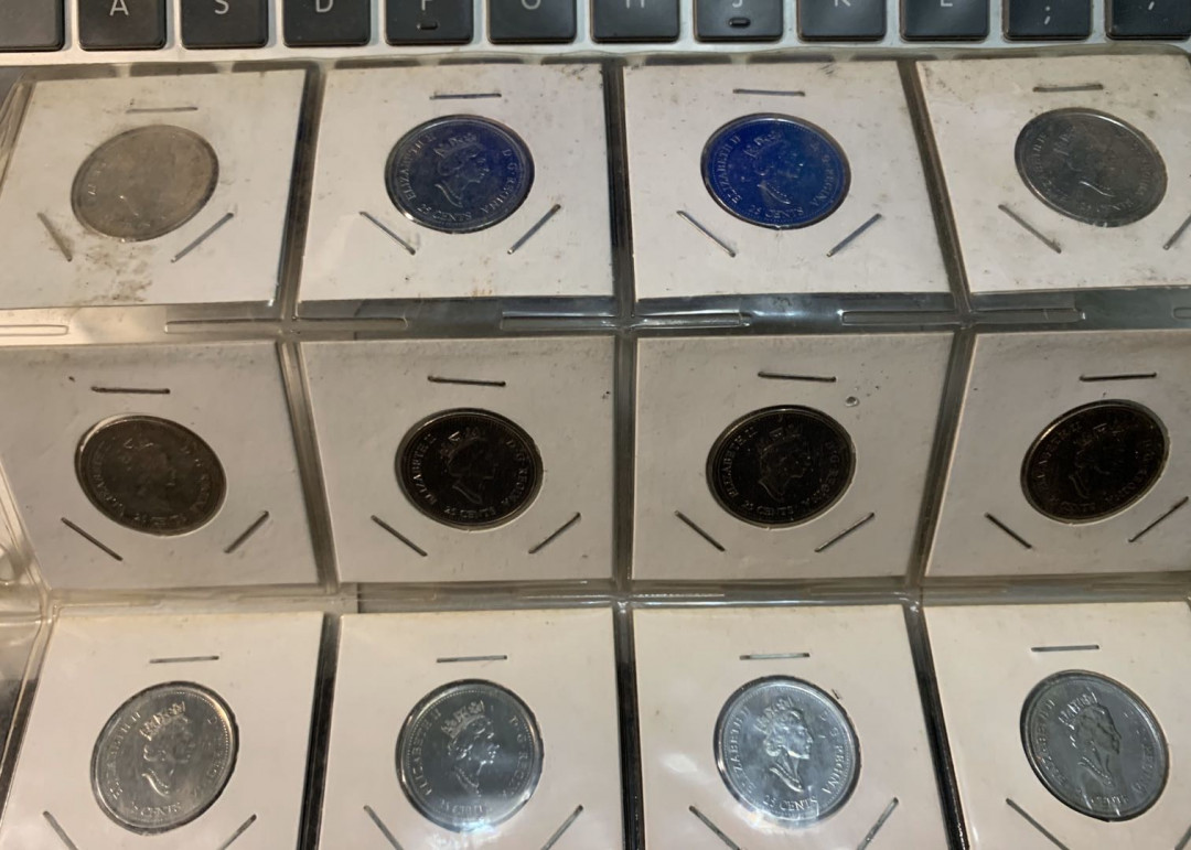 紫瑗钱币—微拍第53期  加拿大 1999年 公园系列 25分 20枚全套