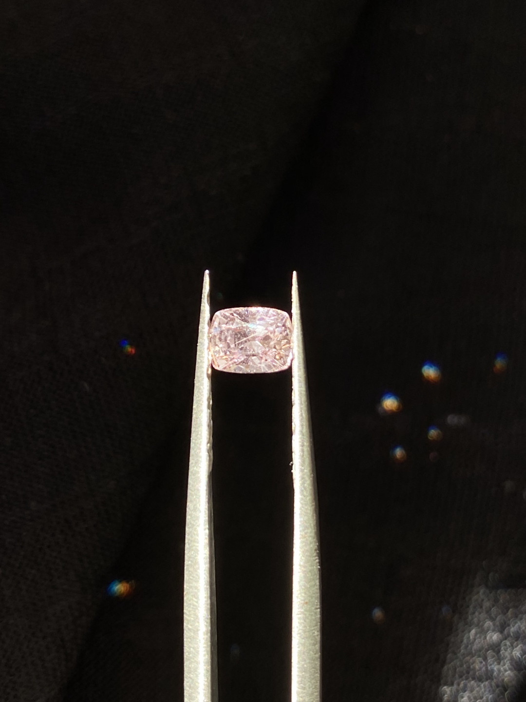 【4月18日 多种裸石、银饰】HH GEMS 4月综合拍卖特辑 PEACH SAPPHIRE 天然桃粉色蓝宝石 无烧 0.84克拉 无证书 支持复检