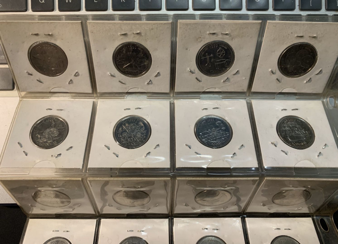 紫瑗钱币—微拍第53期  加拿大 1999年 公园系列 25分 20枚全套