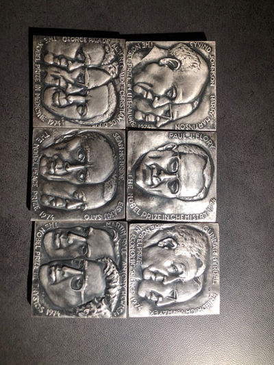 庆五一，麦朵尔艺术俱乐部拍卖 - 1974年诺贝尔奖银章