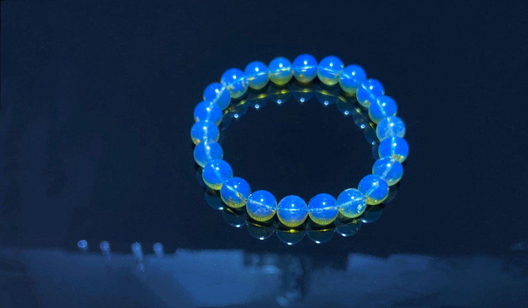 放漏专场 多米尼加蓝珀手串