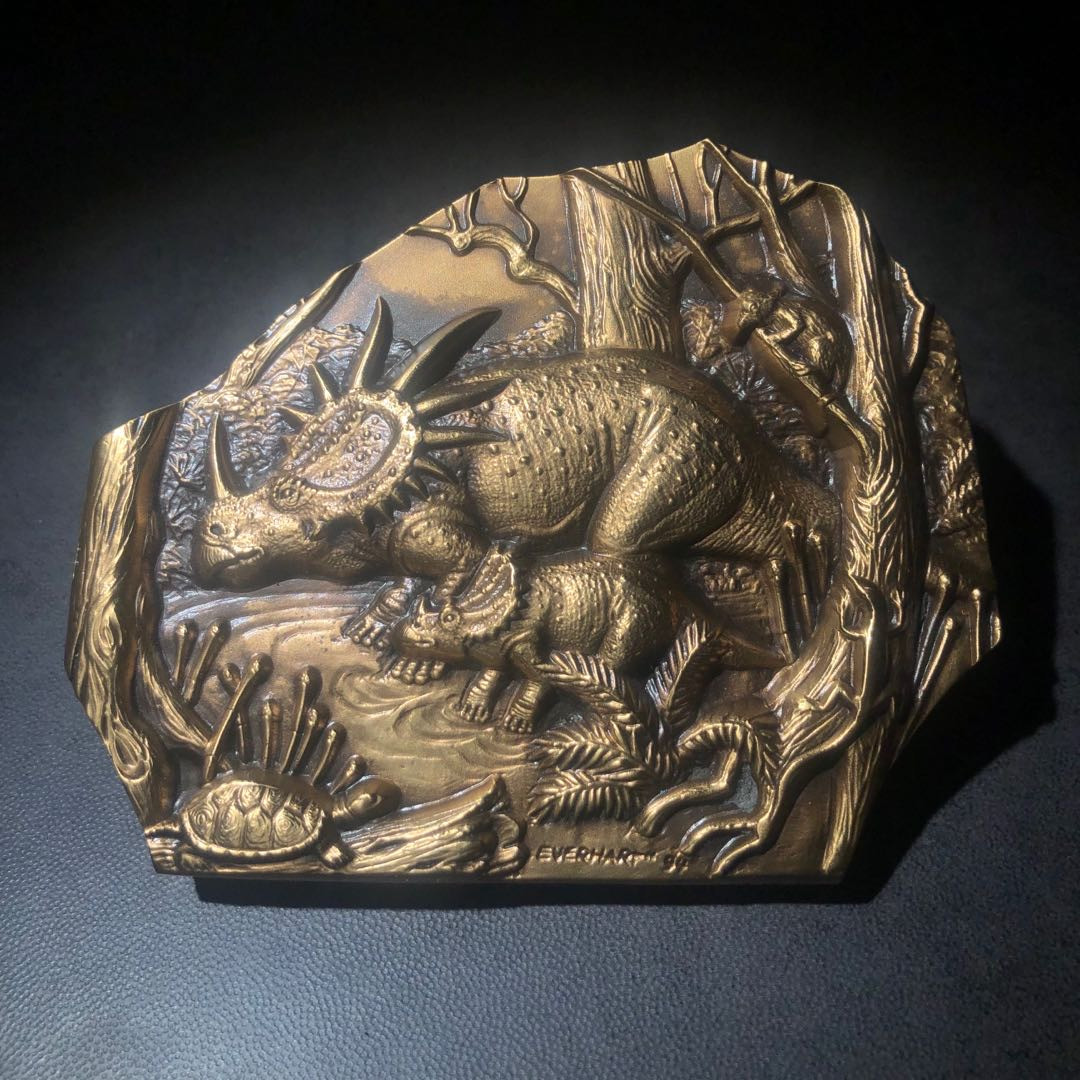 麦朵尔艺术名家34场 美国SOM128号恐龙六枚一套