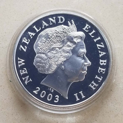 【随心&Getcoins】现代钱币拍卖第四十九期 新西兰2003年《指环王》纪念银币一组5枚