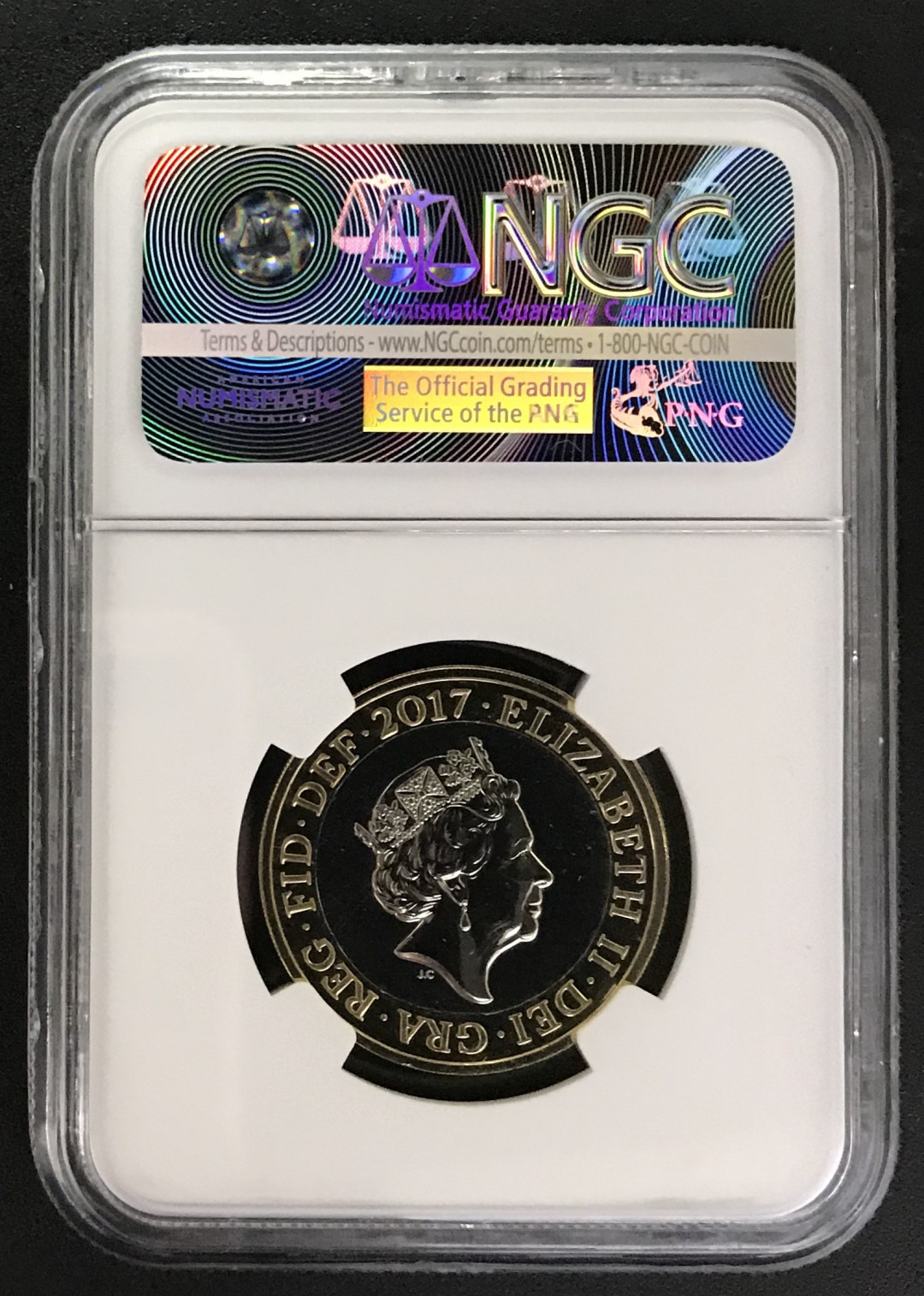 【随心&Getcoins】现代钱币拍卖第四十九期 英国2017年简奥斯汀逝世200周年铜镍纪念币NGCMS68DPL首期蓝标