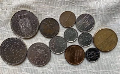 【随心&Getcoins】现代钱币拍卖第四十九期 【荷兰】新老版本荷兰币12秒秒杀～