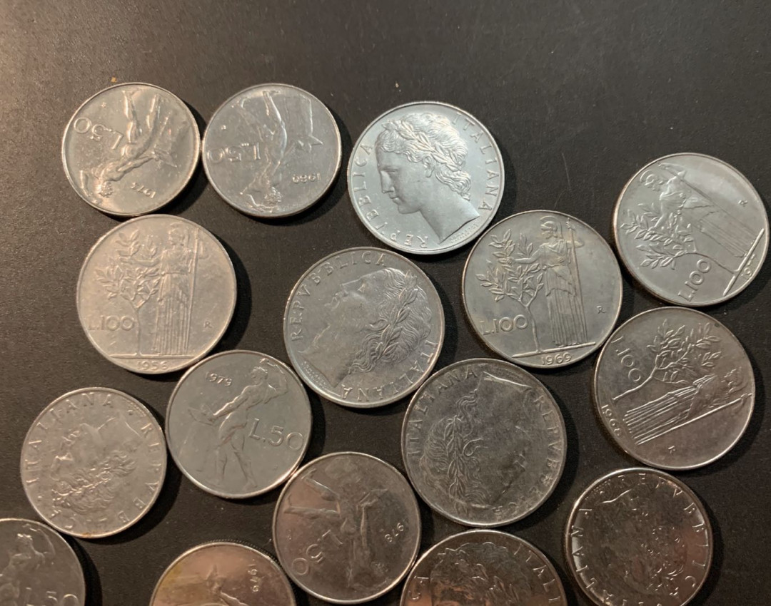 紫瑗钱币—微拍第55期  意大利 流通币 16枚一组